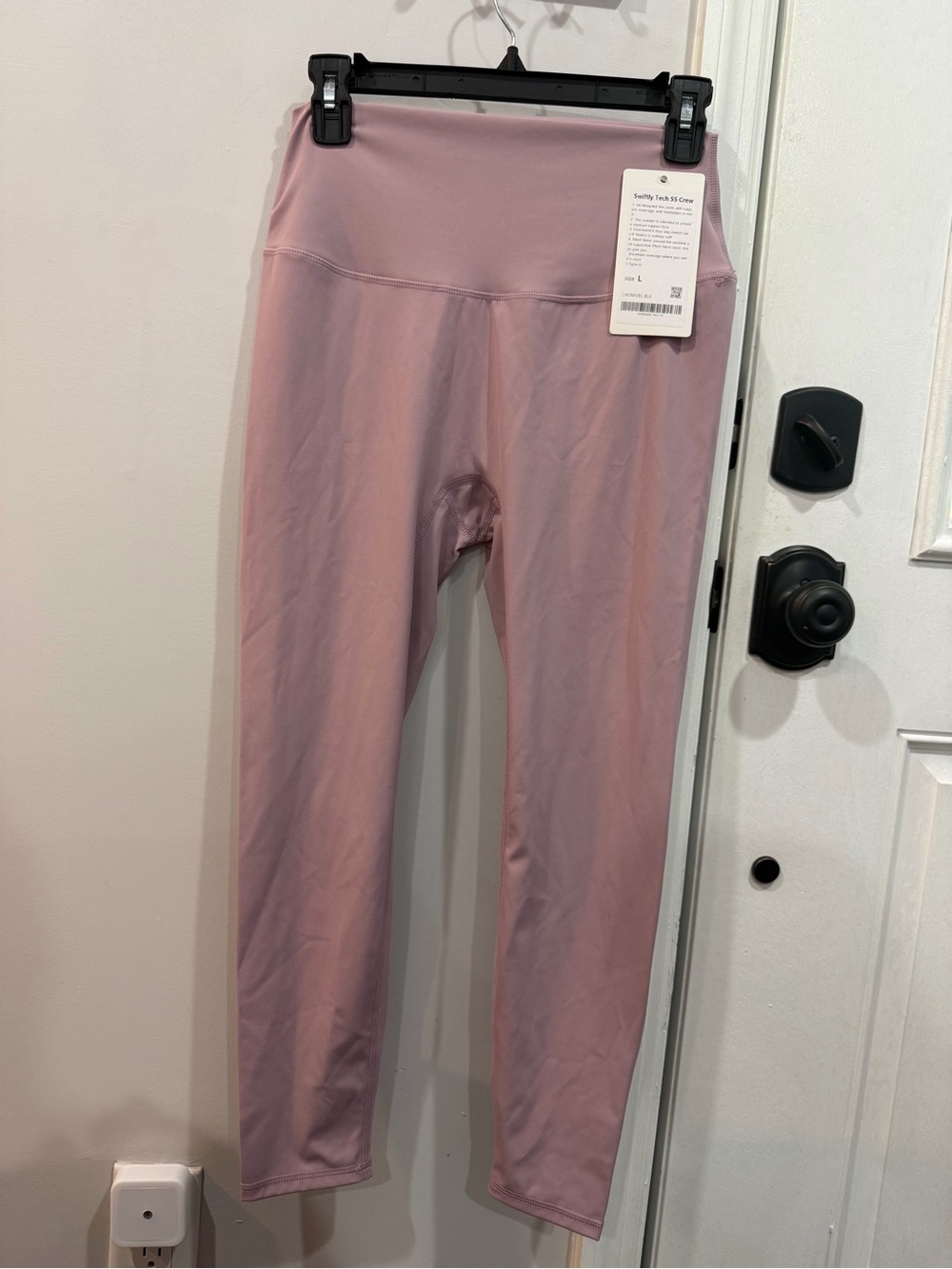 lululemon athletica Light Pink High-Rise Leggings